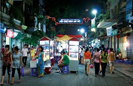 Khai trương 6 tuyến phố đi bộ tại Phố cổ Hà Nội 